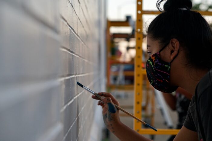 In The News: Muskego Way residents create community-engaged mural